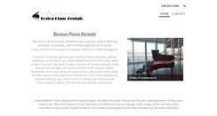 Desktop Screenshot of bostonpianorentals.com