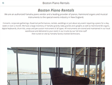 Tablet Screenshot of bostonpianorentals.com